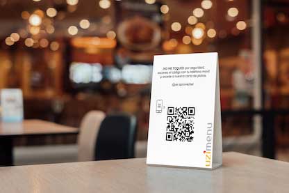 Asegúrate del Código QR en las mesas y haz tu servicio mucho más ágil